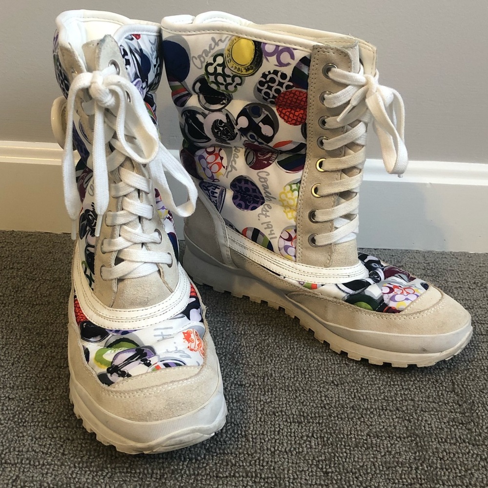 COACH snow boots